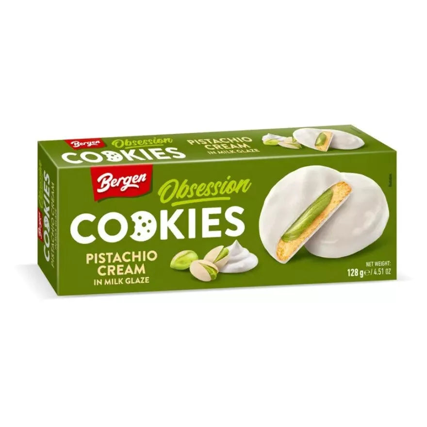 Cookies Pistachio Cream White (128g)