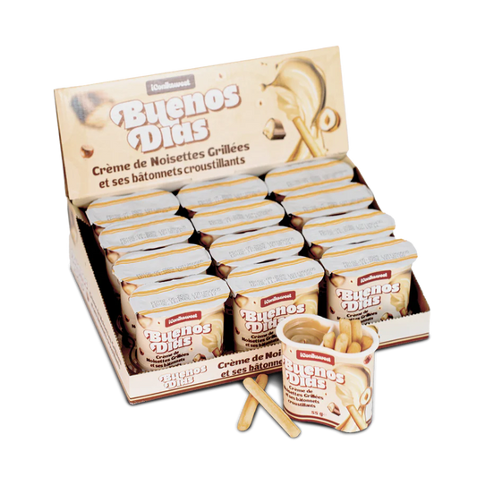 Coniksweet - Buenos Dias - Crème de noisettes grillés et des bâtonnets croustillants (55g)