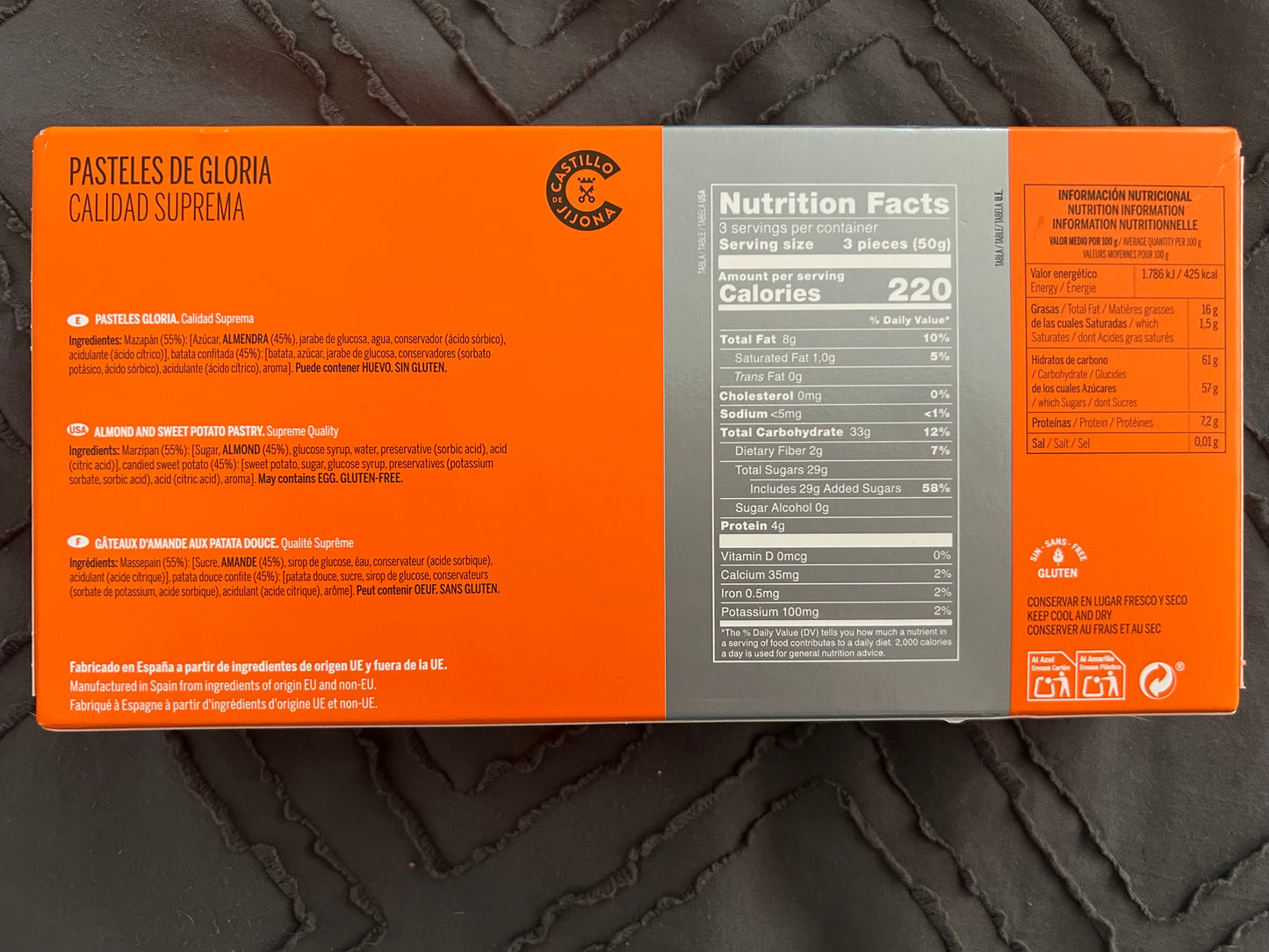 Pasteles de gloria - 150g