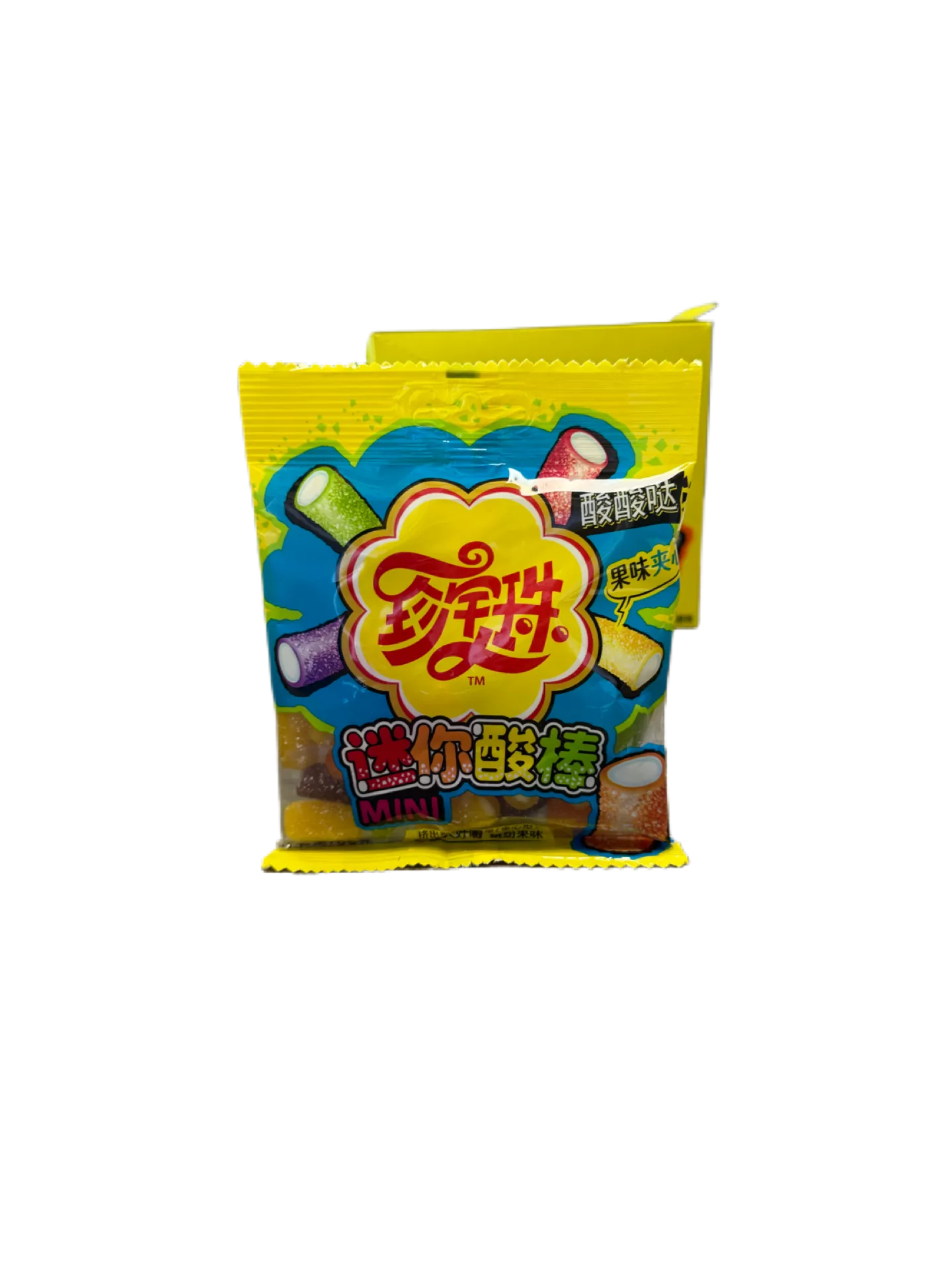 Chupa Chups Mini Sour Bar Display (55g)