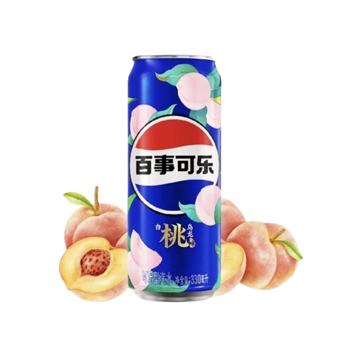 Pepsi White Peach Oolong Flavor 330ml