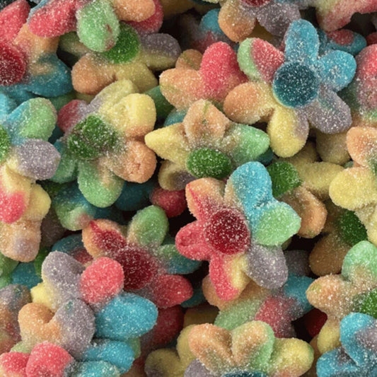 Fleur Multicolore Acidulées – Halal – 100 g